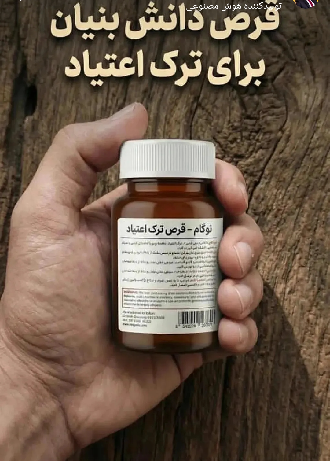 250 عدد کپسول گیاهی ترک اعتیاد نوگام مناسب ترک 4 تا 5عدد در روز مواد ب2--09926999011
